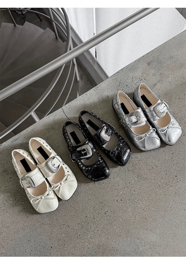 Chaussures Femmes Ballet d'été Style intérieur Hei