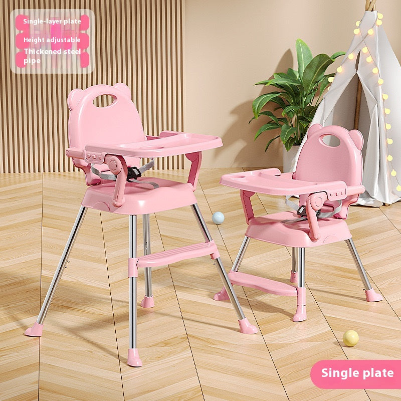 Chaise à manger pour enfants multifonctionnelle bébé
