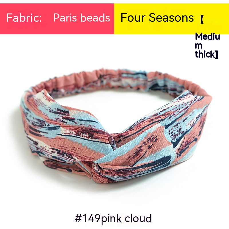 Bandeau en mousseline pour femmes
