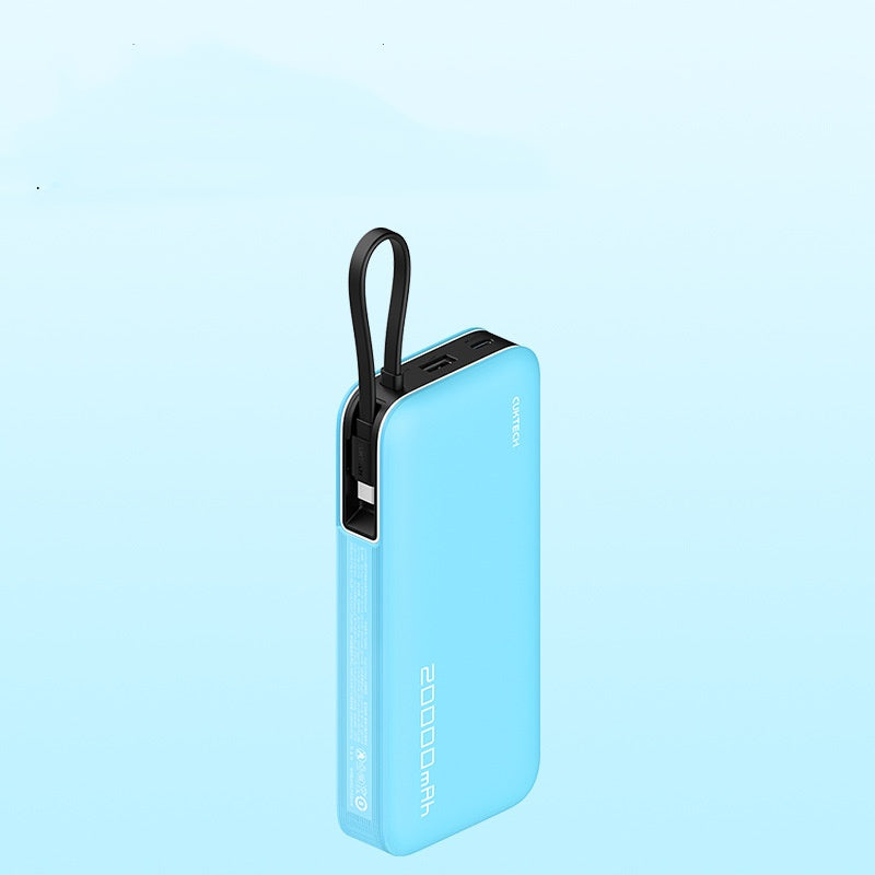 20000 MA Mobile Power PD Fast Charge avec câble Power Bank