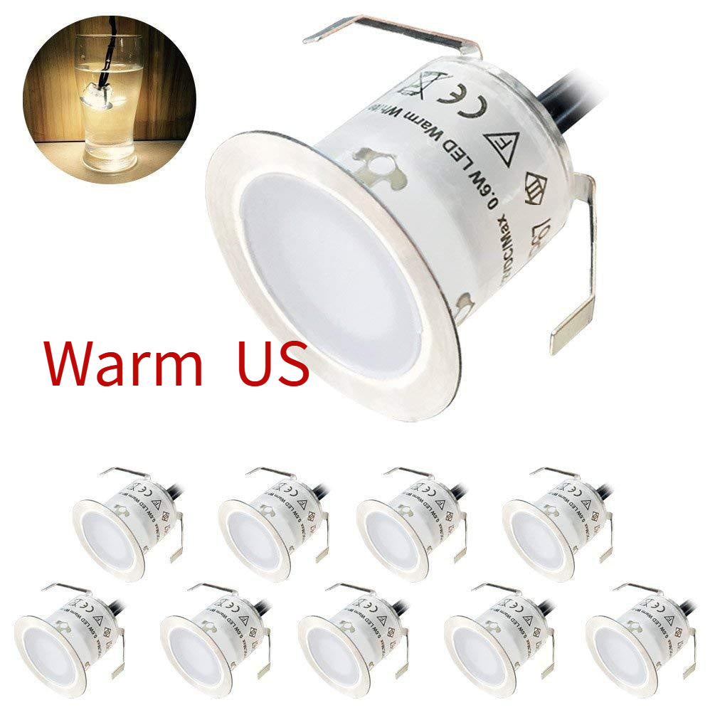 Mode simple Courtyard Deck Acier inoxydable Lampe souterraine