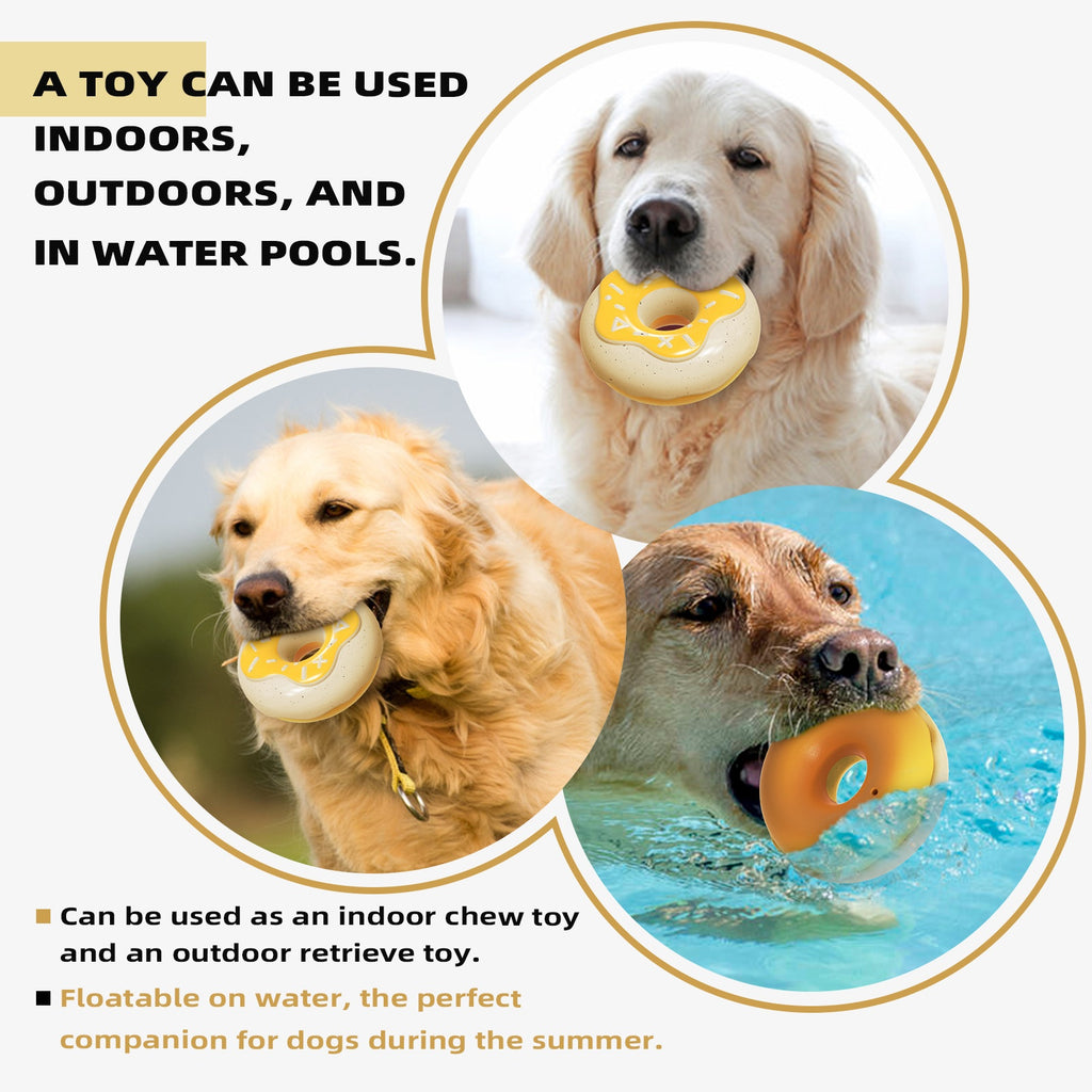 Jouet de chien de donut de nettoyage de dents molaires