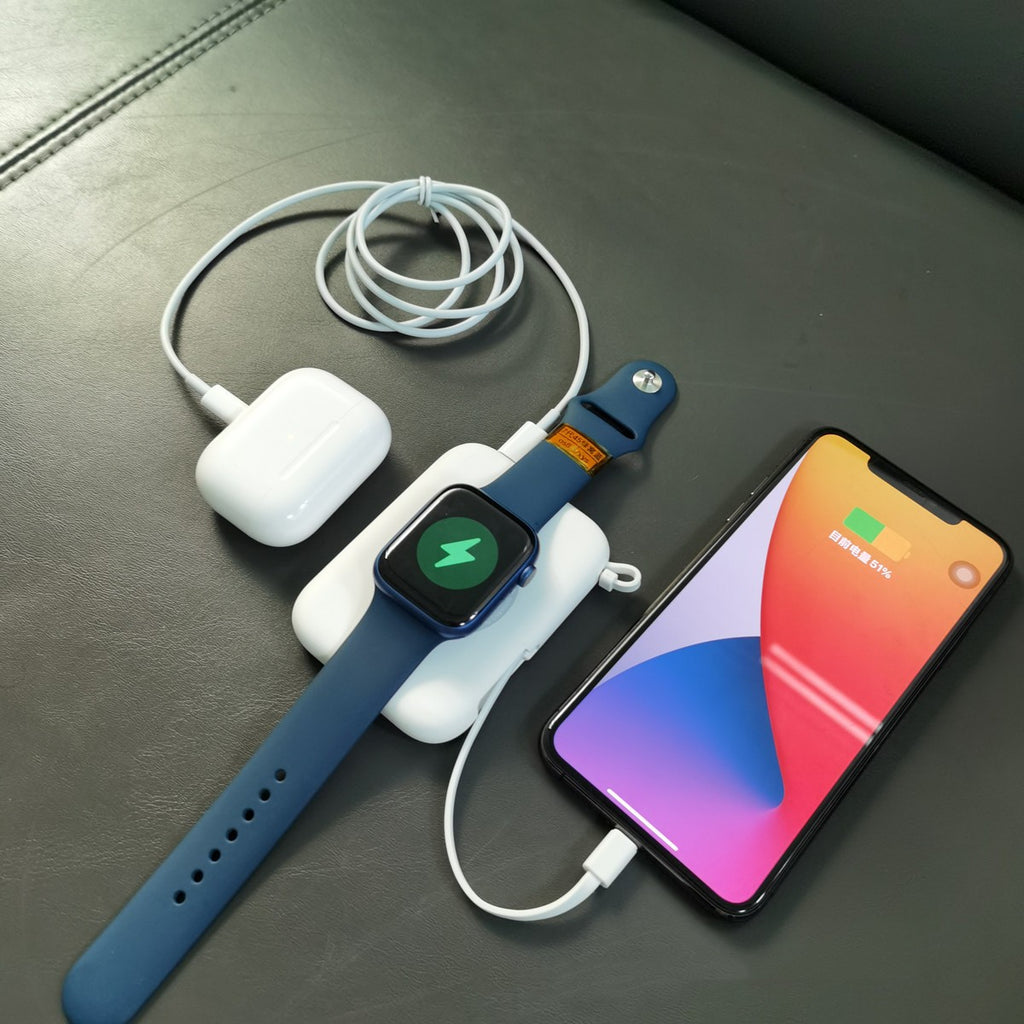 5000mah Portable Trois-en-un avec câble