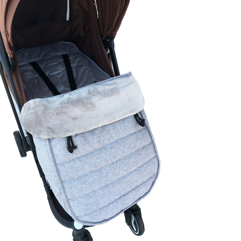 Poussette bébé Sac de couchage Couverture chaude pare-brise épais