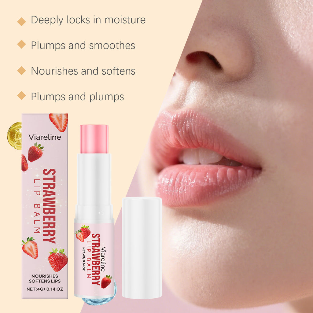 Baume à lèvres aux fraises