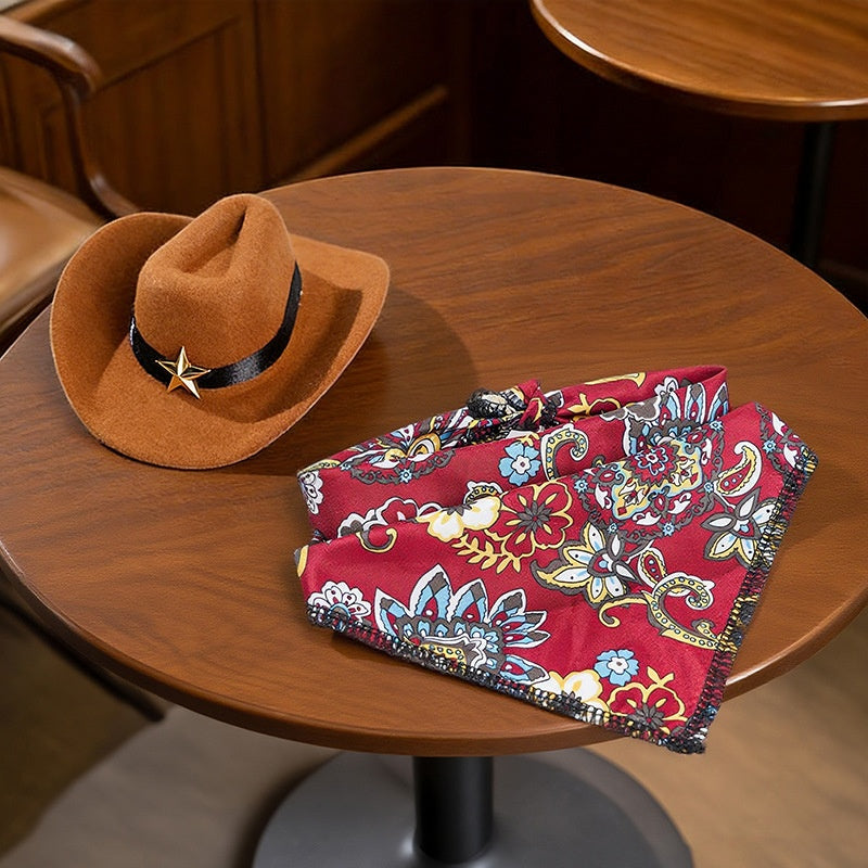 Vêtements de chat Western Cowboy Funny Outfit