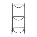 VEVOR 3 niveaux Porte-jug d'eau Rack de bouteille d'eau monoligne pour 3 bouteilles noir