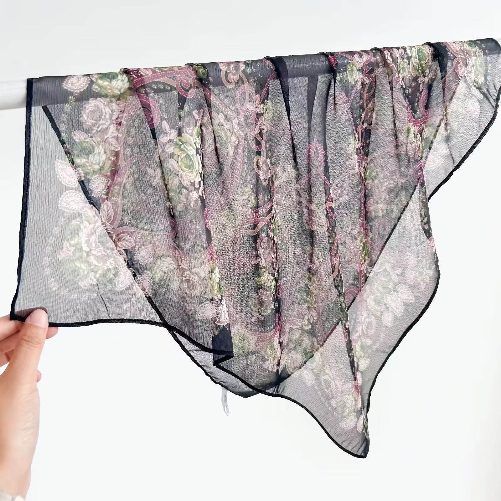 Écharpe de cou vintage haut de gamme parfaite comme vêtement de dessus Châle