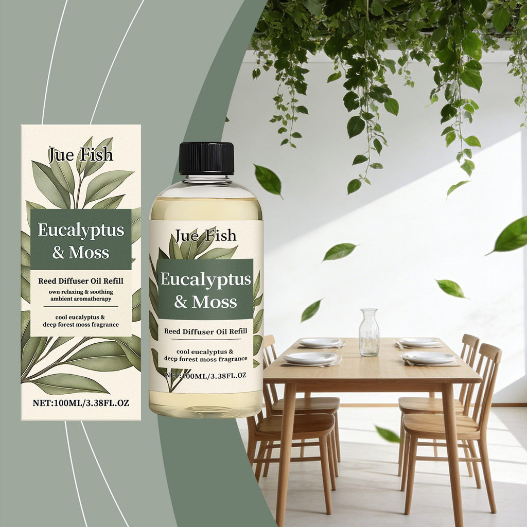 JUE FISH Eucalyptus Moss Home Huile de parfum