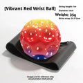 Bille élastique de poignet-Version élastique haute-Colorful rouge-1 pièce