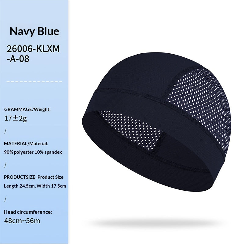Casquette de sport de moto Barehead