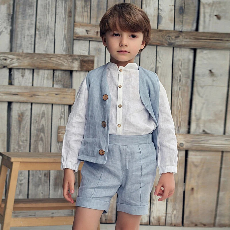 Top à manches longues pour bébé de style occasionnel tout en douceur