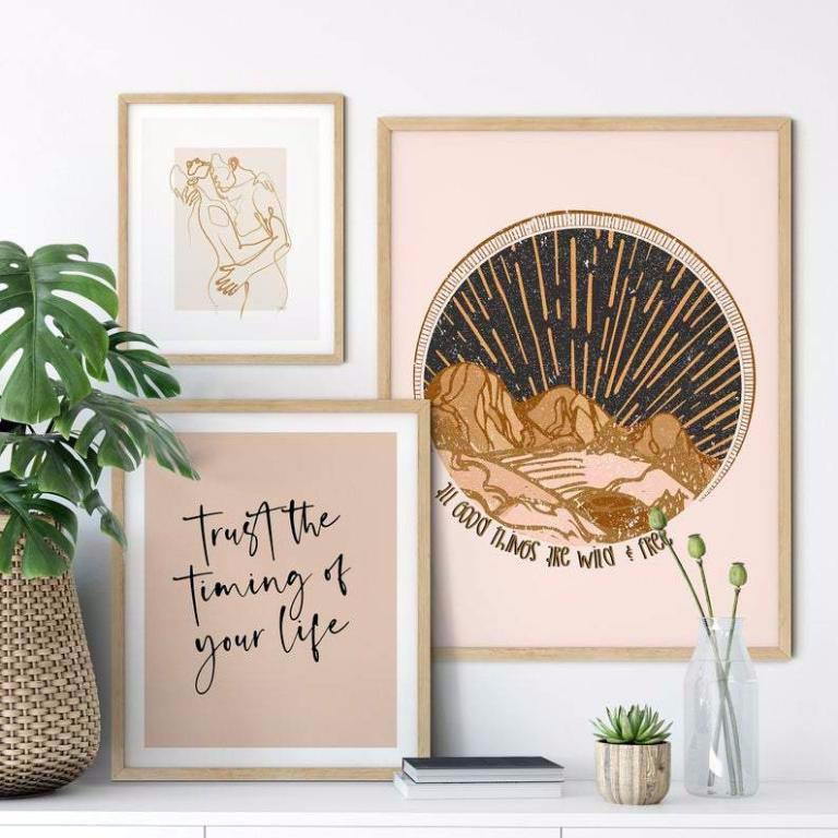 Galerie d'art Salon Toile décorative