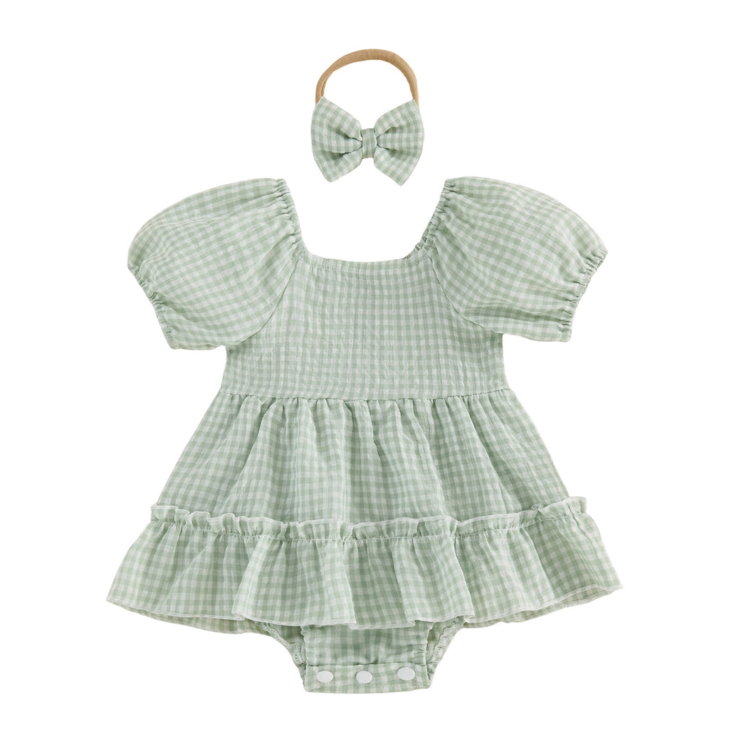 Été Super-cuite Robe de rotule pour bébés filles
