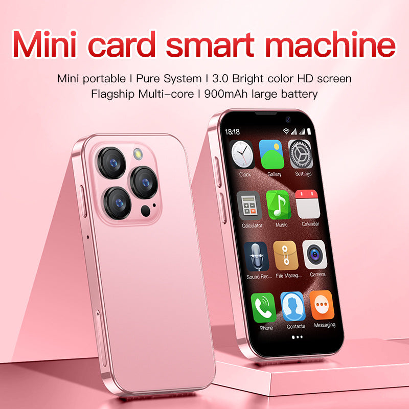 Smart Mini Téléphone XS18PRO Quad-Core Réseau 3G