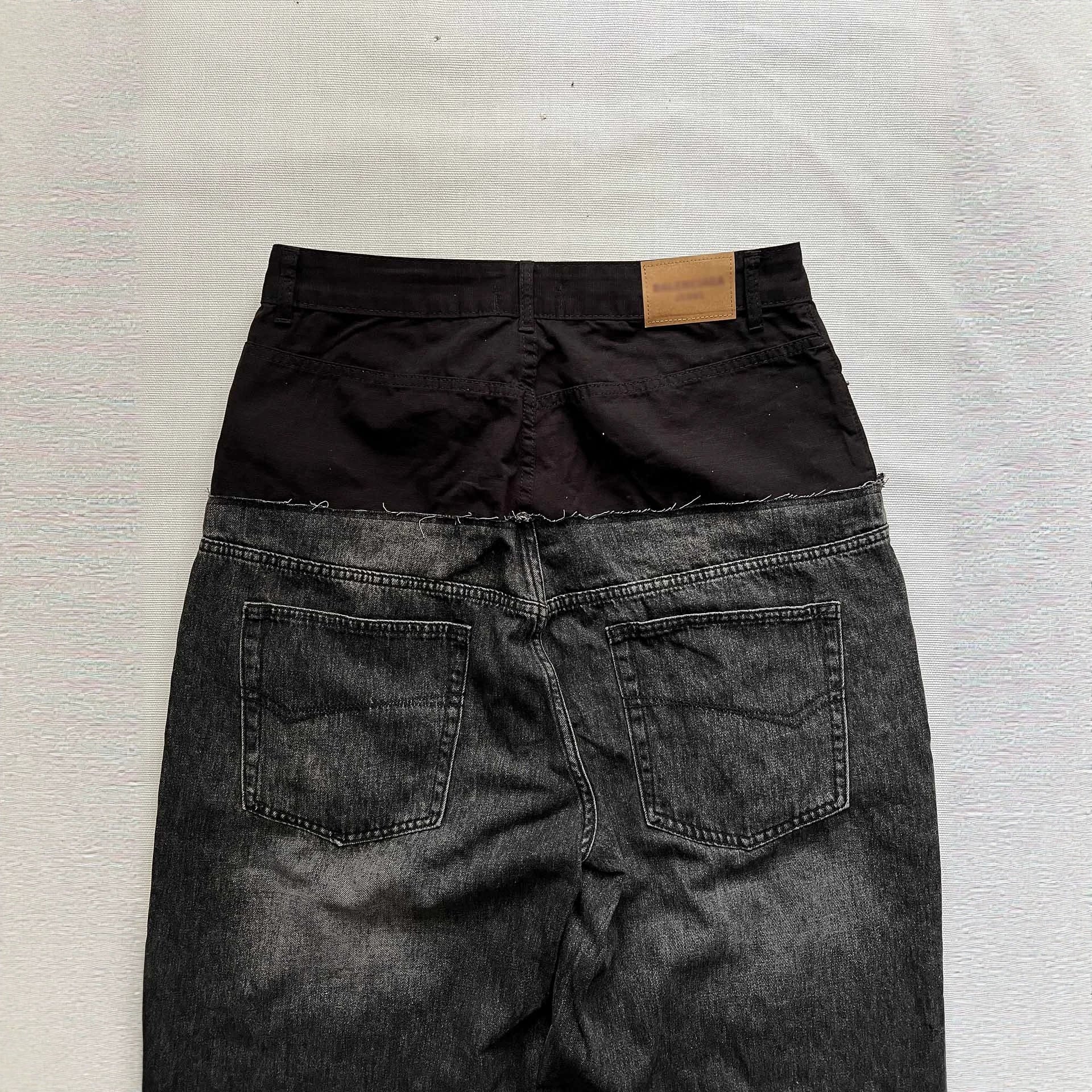 Jeans rétro Pantalons décontractés mode