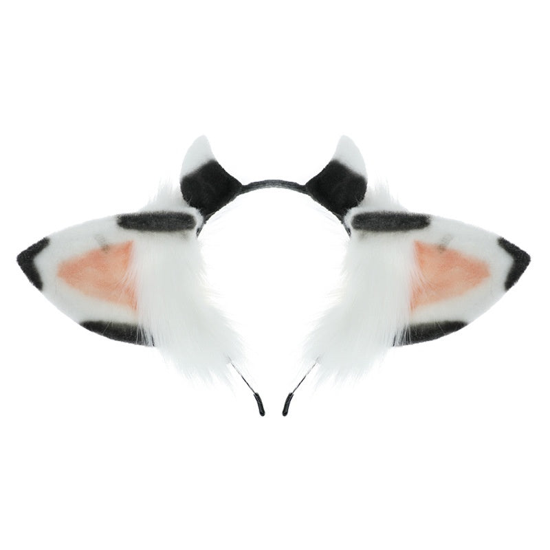 Drop-shipping Handmade Cute plush hair accessories
