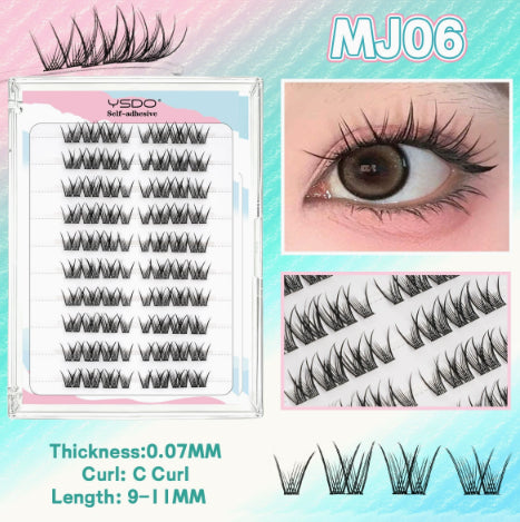 Cils faux sans colle