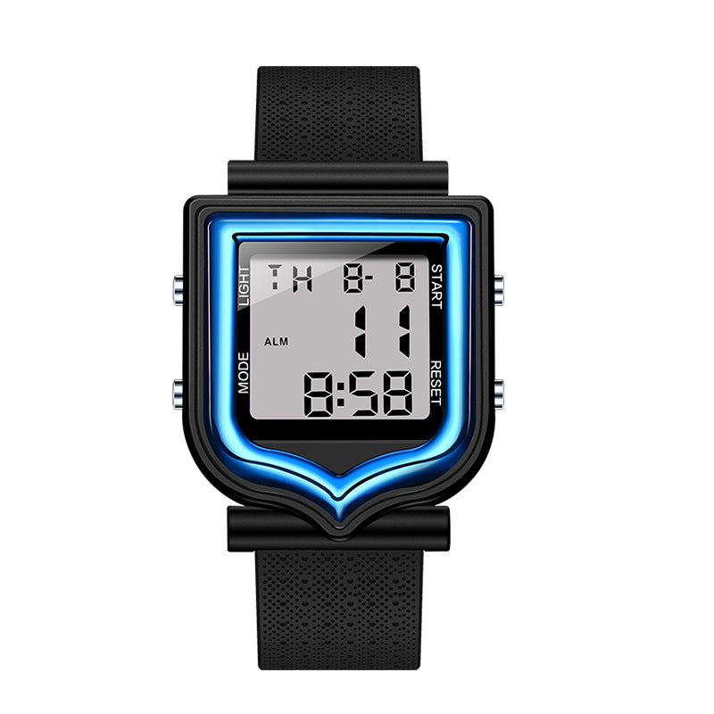 Montre de sport de plein air carré mode