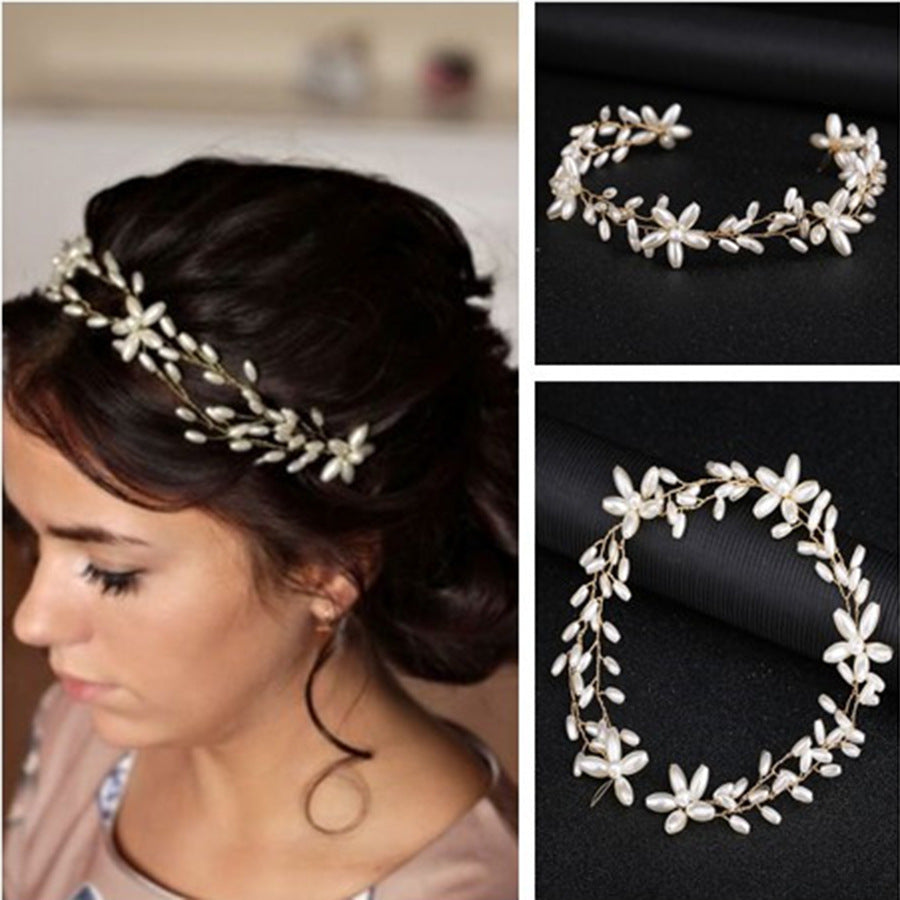 Vêtements de coiffure en perles twisted