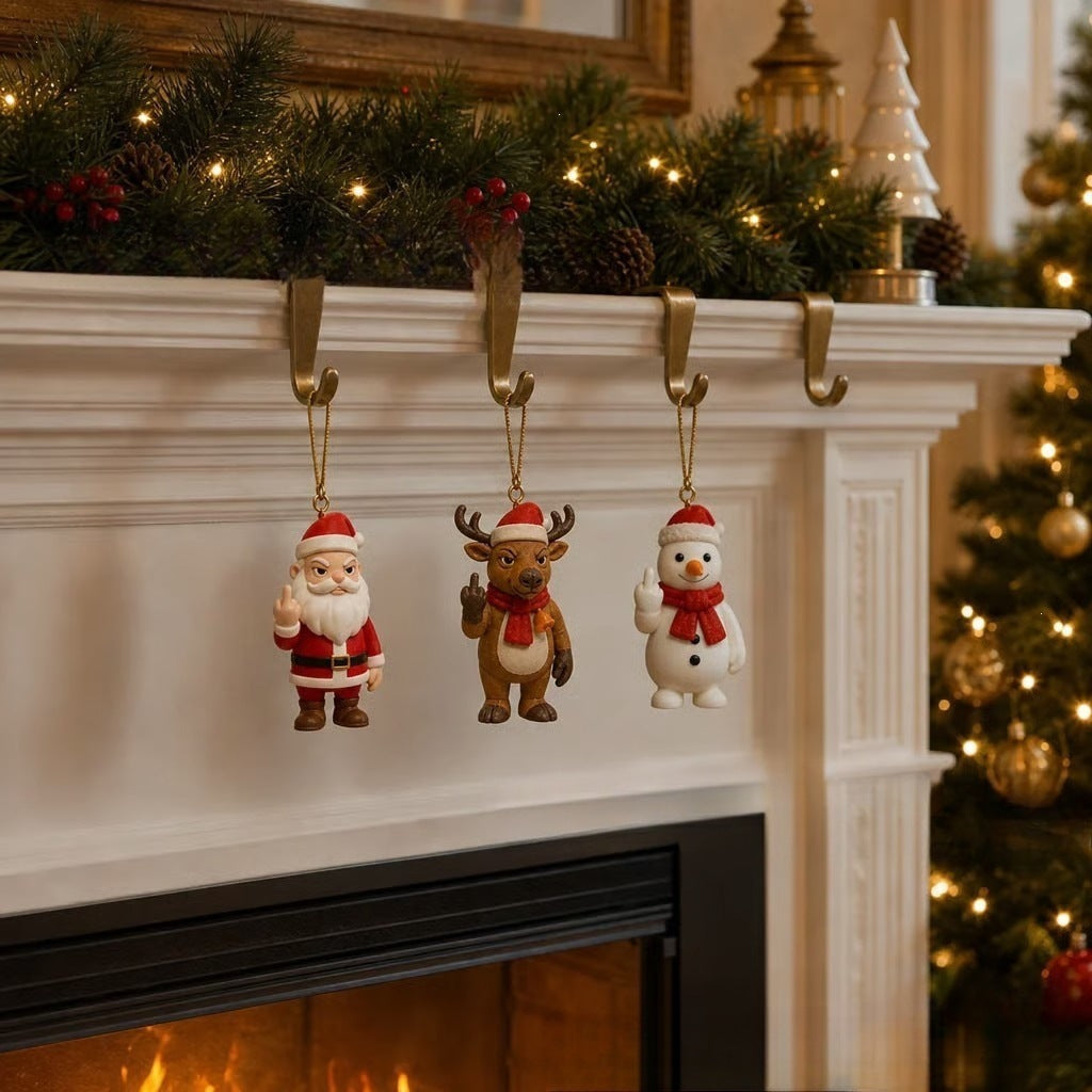 Décorations miniatures de Noël modernes