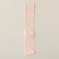 Chaussettes cinq orteils pour les femmes Été mince mi-calf Chaussettes absorbante et déodorante