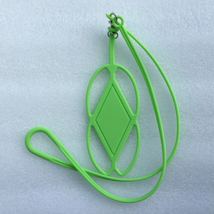 Couverture universelle de téléphone mobile applicable avec boîtier en silicone Lanyard