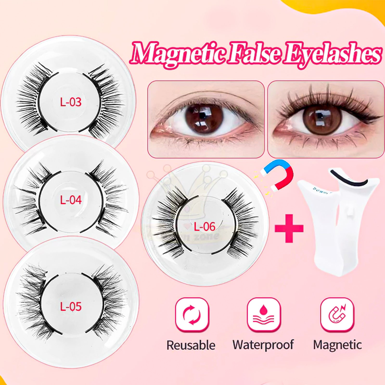 Meilleure vente de faux cils de style épais Style européen et américain
