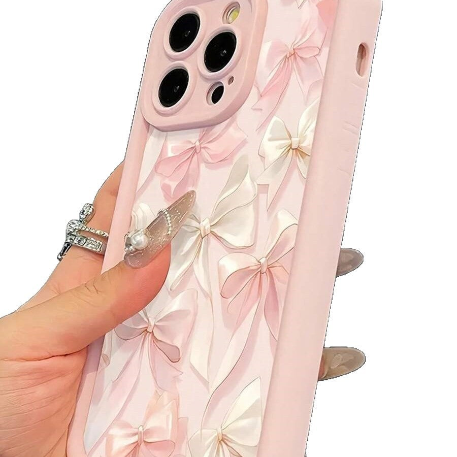 Échelle de téléphone tout compris en soie Bow