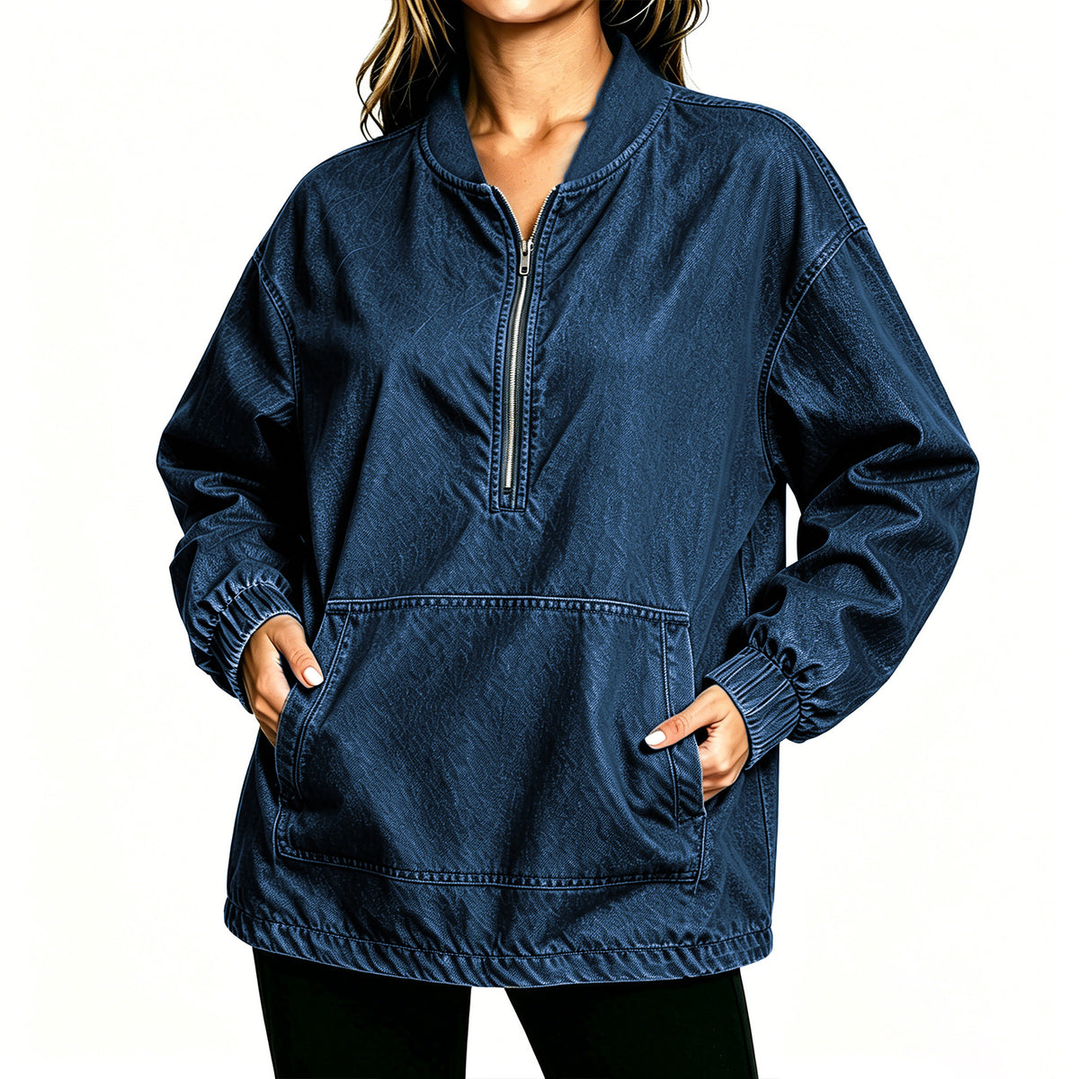 Veste en Denim à manches longues, à manches longues