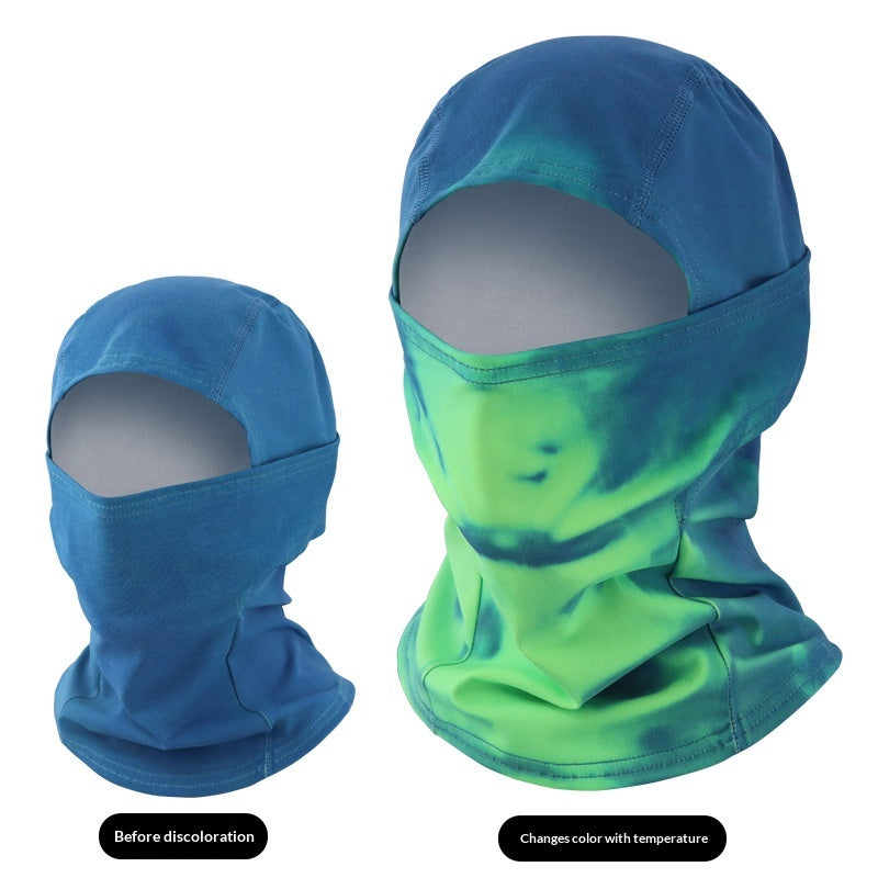 Balaclava respirant sensible à la température pour le cyclisme extérieur avec un Gradi
