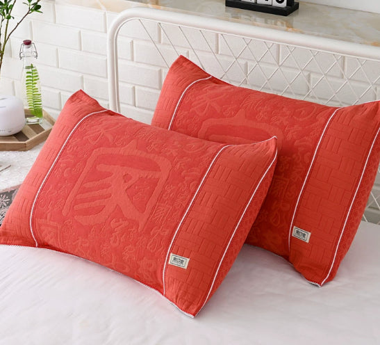 Oreiller en coton Gauze avec boucle réglable