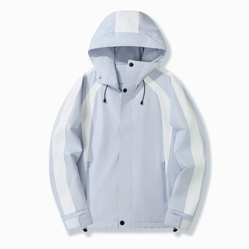 Veste à capuche Sport-Style Hommes Casual Outdoor imperméable