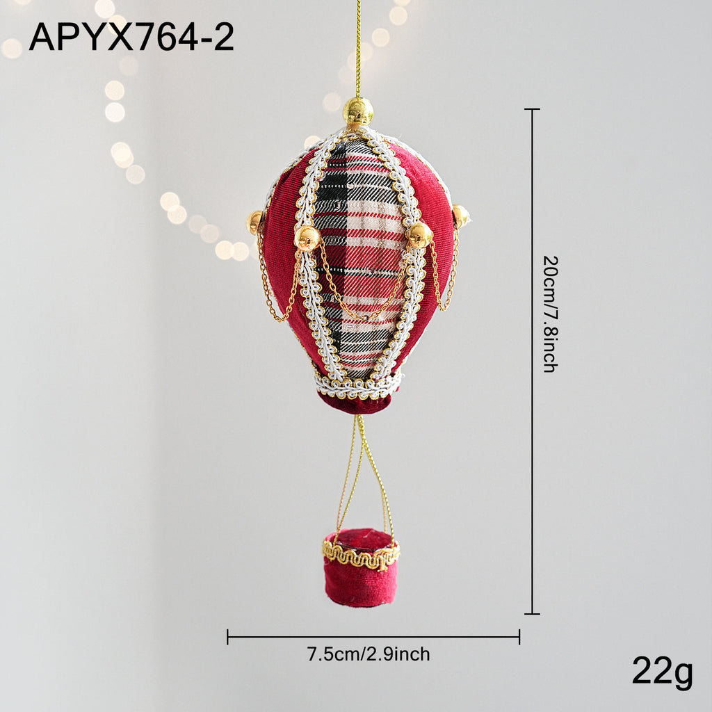 Air Balloon Champignon Ornement de Noël créatif