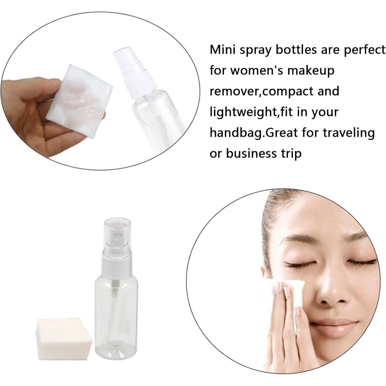 Bouteille à spray – 12 pièces avec des bouteilles de 30 ml