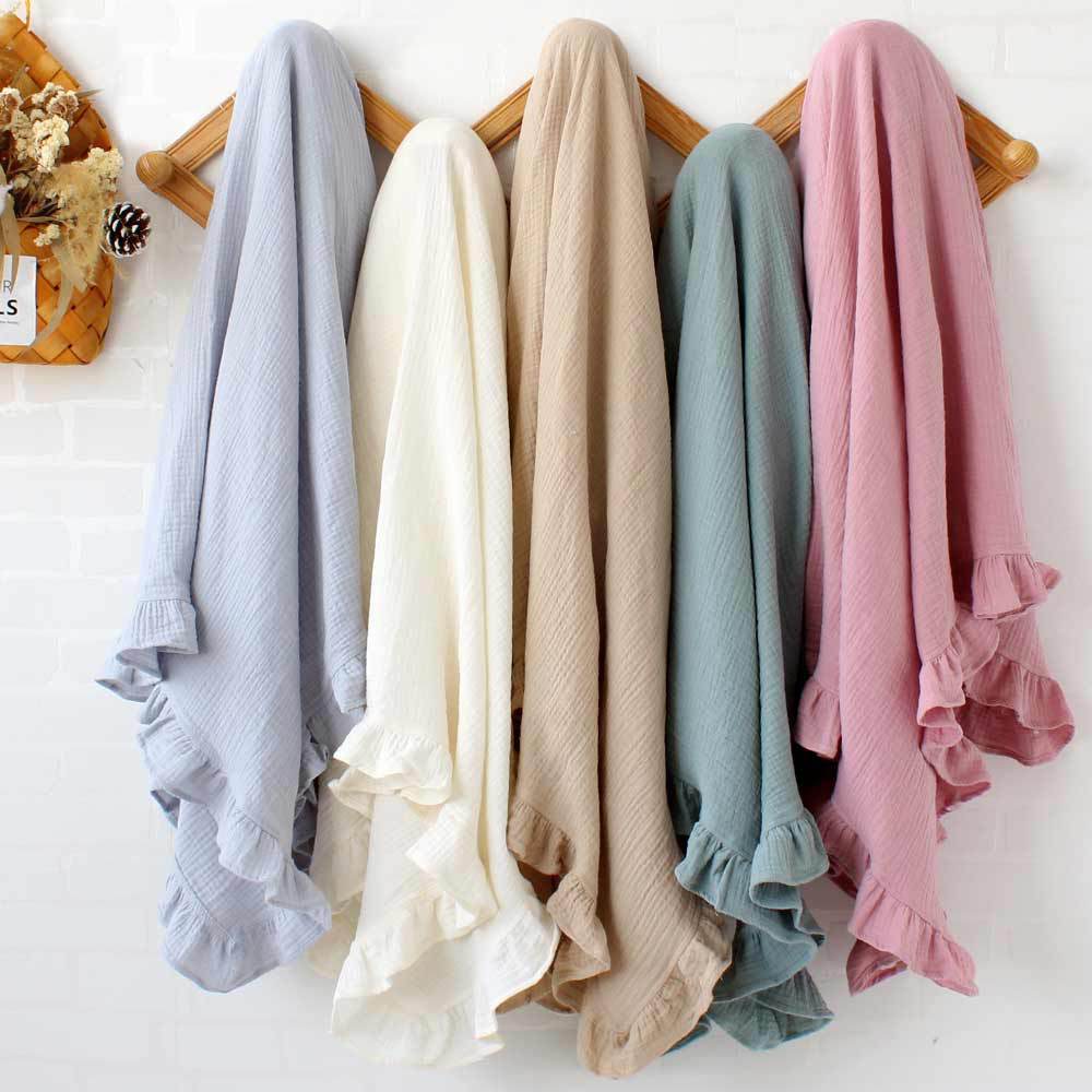 Couverture bébé Ver Ruffle Nouveau-né