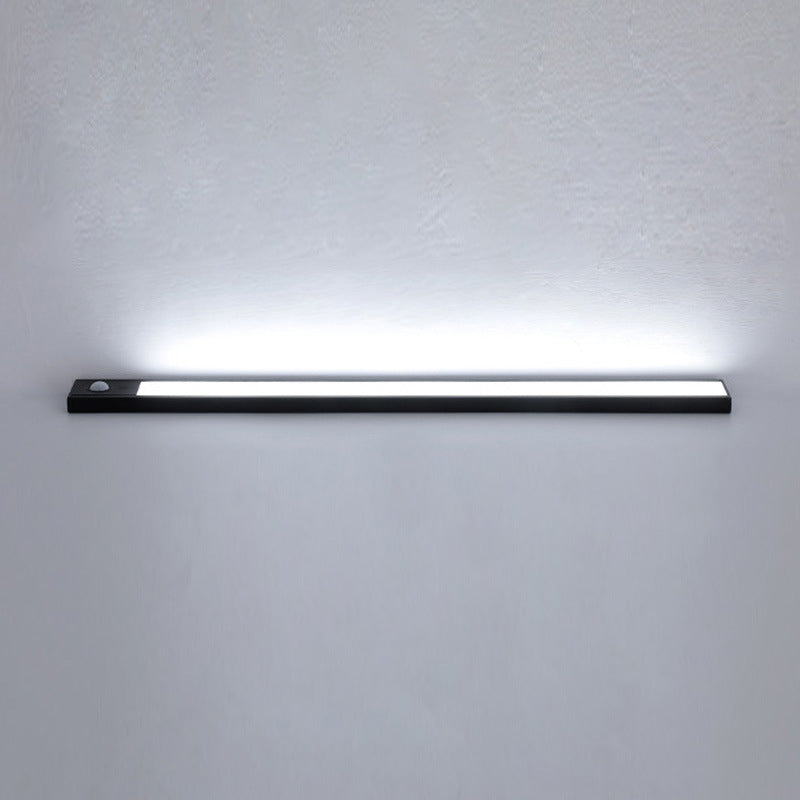 Lumière de placard magnétique à induction en aluminium