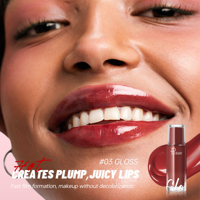 Lip Glaze Lip Matte Dewy and Shimmering Lipstick Gift Set 5 pièces