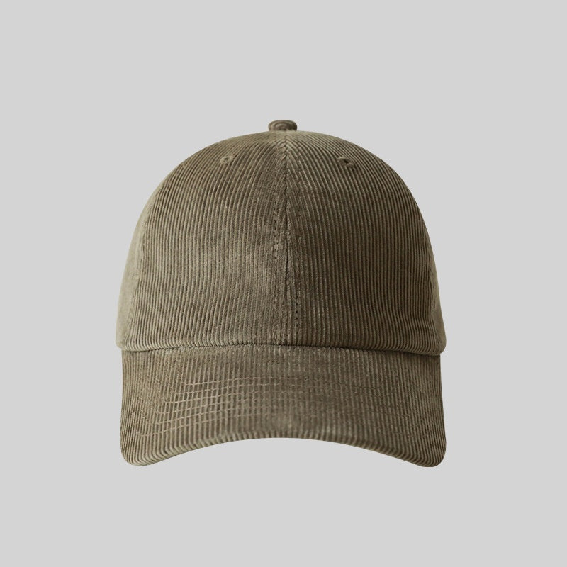 Casquette de baseball Corduroy chaud pour hommes et femmes
