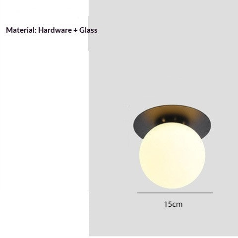 Lumière murale en verre décoratif créatif