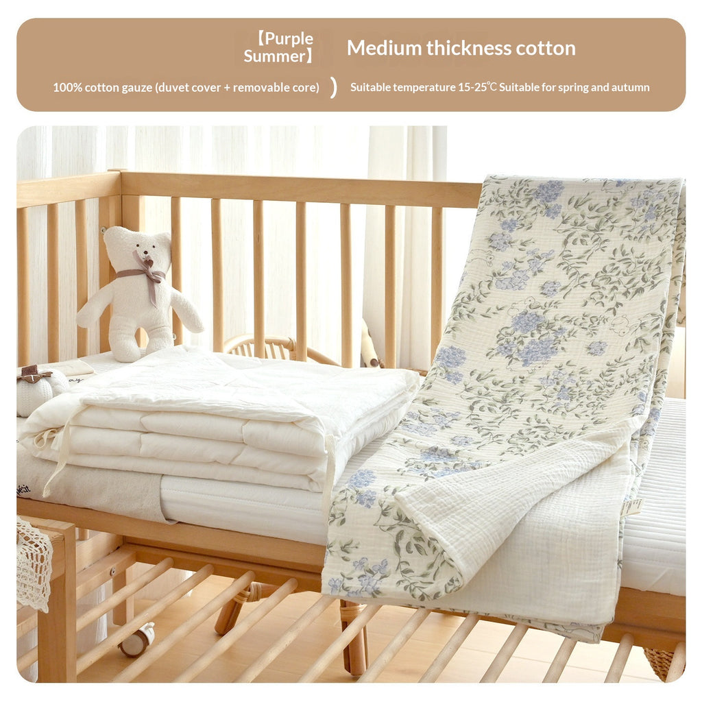 Coton pur épaissé Petit quilt amovible