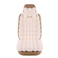 Coussin de voiture d'hiver en velours bulle Épaisseur chaud en peluche chaud Coussins de siège universel chaud Co