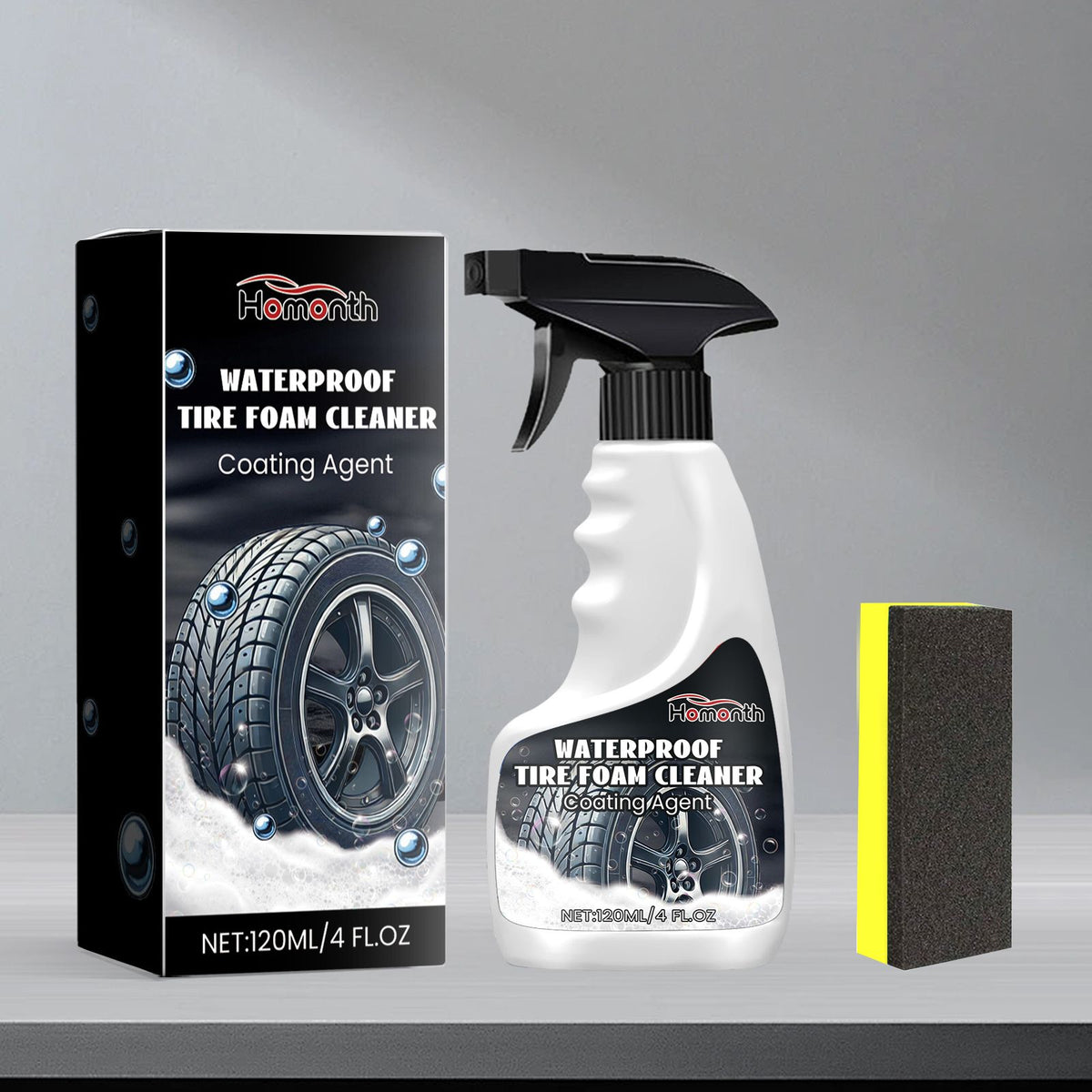 Kit de nettoyage de mousse de pneus automobiles HOMONTH
