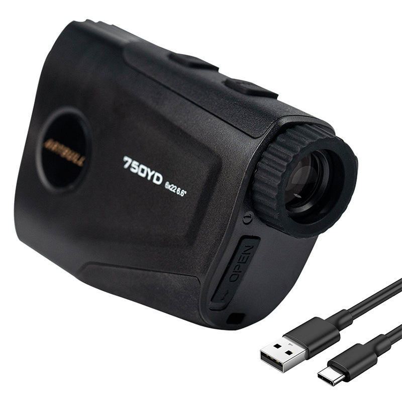 Téléscope Rechargeable Lock Flag Vibration Multifonctionnelle Golf Laser Rangefinder