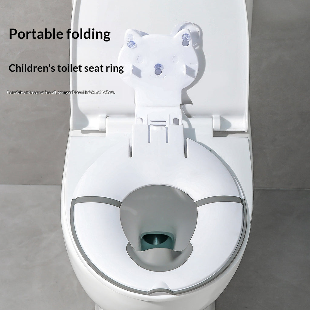 Coussin de siège à l'extérieur de la porte de rangement portable pour les toilettes universelles