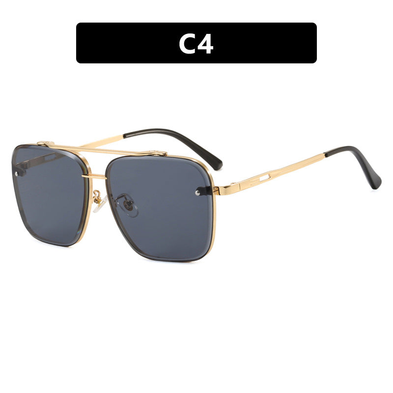 Lunettes de soleil à double pont sans vis