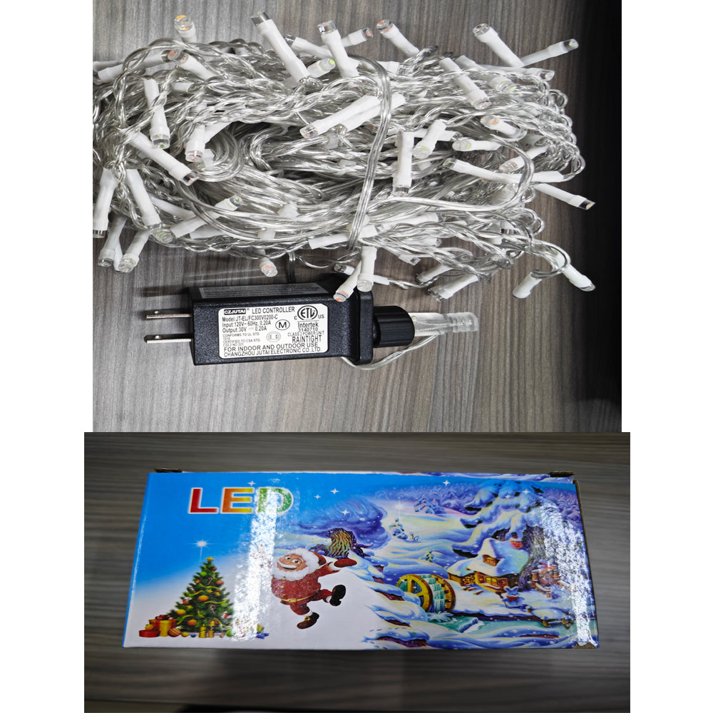 Lumières à cordes blanches chaudes