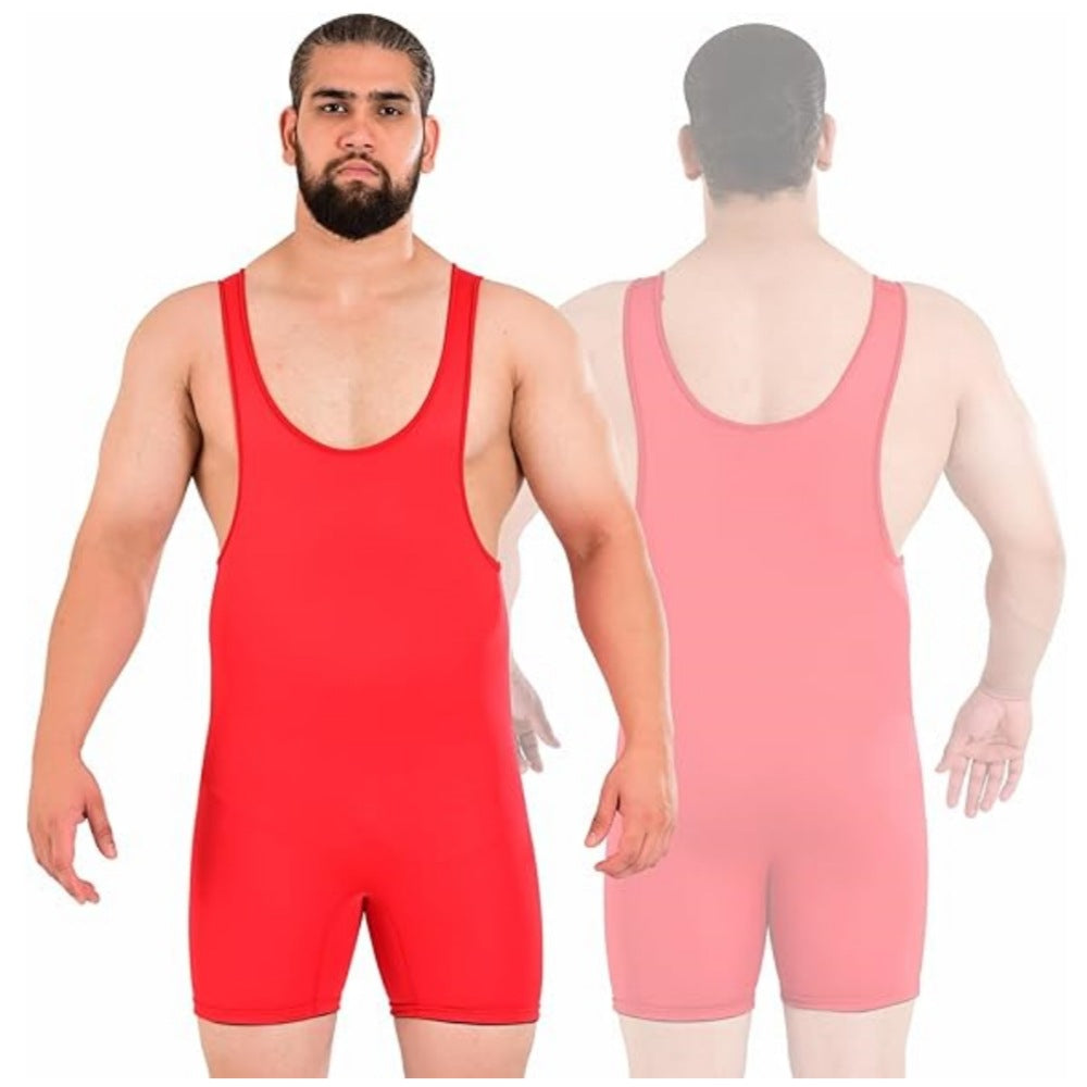 Homme Lutte Singlet Sans manches Bodysuit