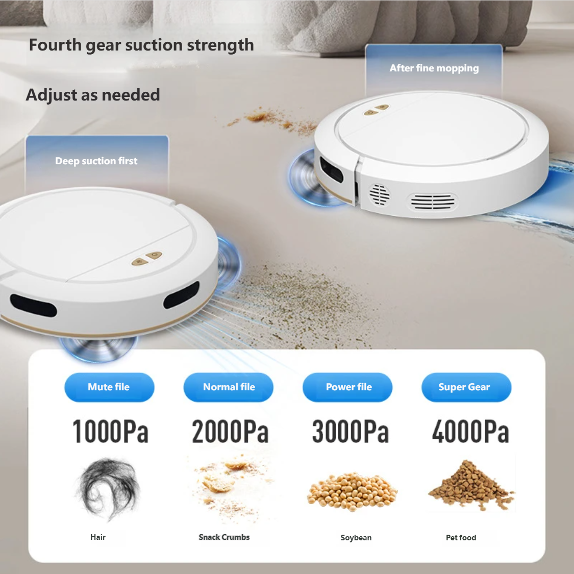 Smart Robot Vacuum-Mop Yq16pro