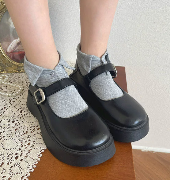 Chaussettes mi-calf style Fille vintage style magazine